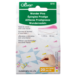 Clover Wonder Pins - 20Pcs