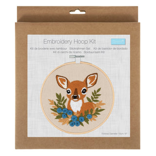 Trimits Embroidery Kit with Hoop: Deer