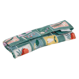 Hobby Gift Crochet Case: Wrap: Embroidered Stamps