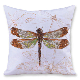 Diamond Dotz Complete Diamond Facet Art Kit Dragonfly Earth Decorative Pillowcase