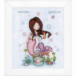 Vervaco Counted Cross Stitch Kit: Gorjuss: Nice to Sea You