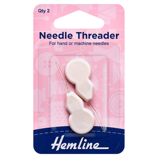 Hemline Needle Threader with Cutter