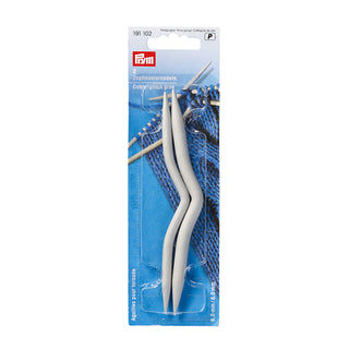 Prym Cable Stitch Needles  6mm and 8mm Grey - Set of 2.