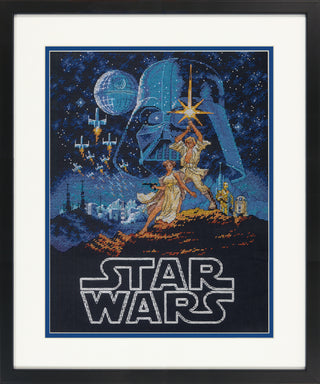 Dimensions Counted Cross Stitch Kit - Luke and Princess Leia