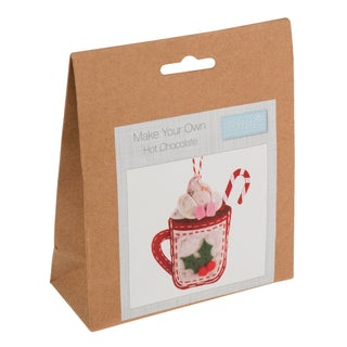 Trimits Felt Decoration Kit Christmas - Hot Chocolate