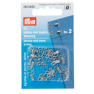 Prym Hooks and Eyes No. 2