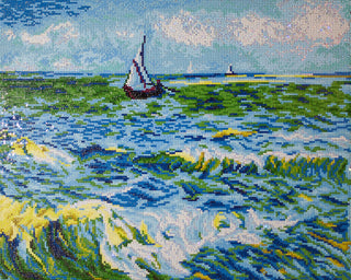 Diamond Dotz Complete Diamond Facet Art Kit Seascape Saint Maries