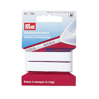 Prym Iron-On Laundry Marking Tape - 11mm x 3m