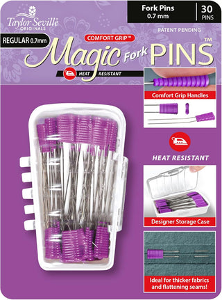 Taylor Seville Magic Pins Fork Regular 30pc