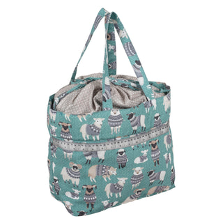 Hobby Gift Craft Bag (L): Drawstring: Woolly Pully