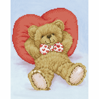 Diamond Dotz Diamond Painting Kit: Relax a Bear