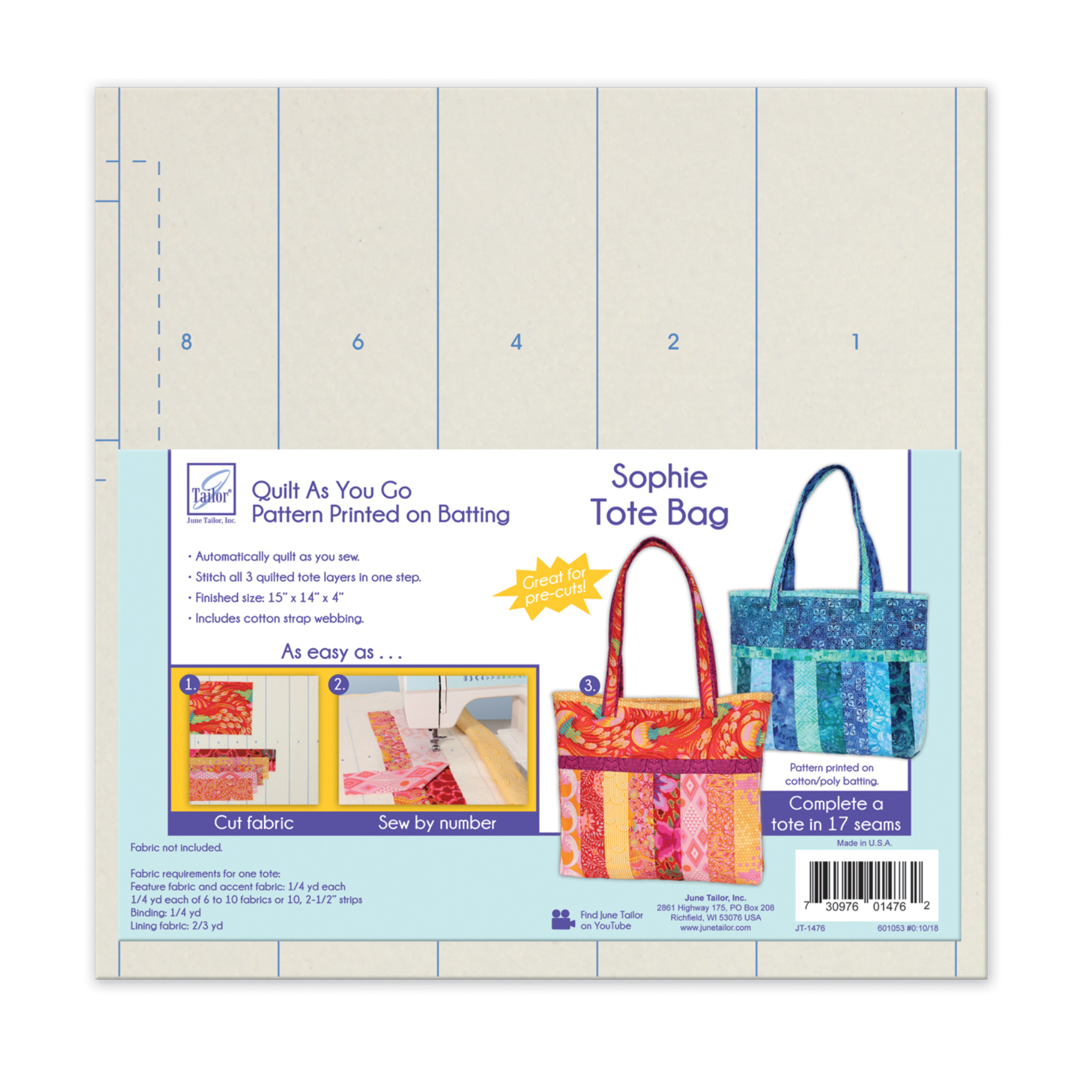 Quilt as you discount go alexandra tote bag