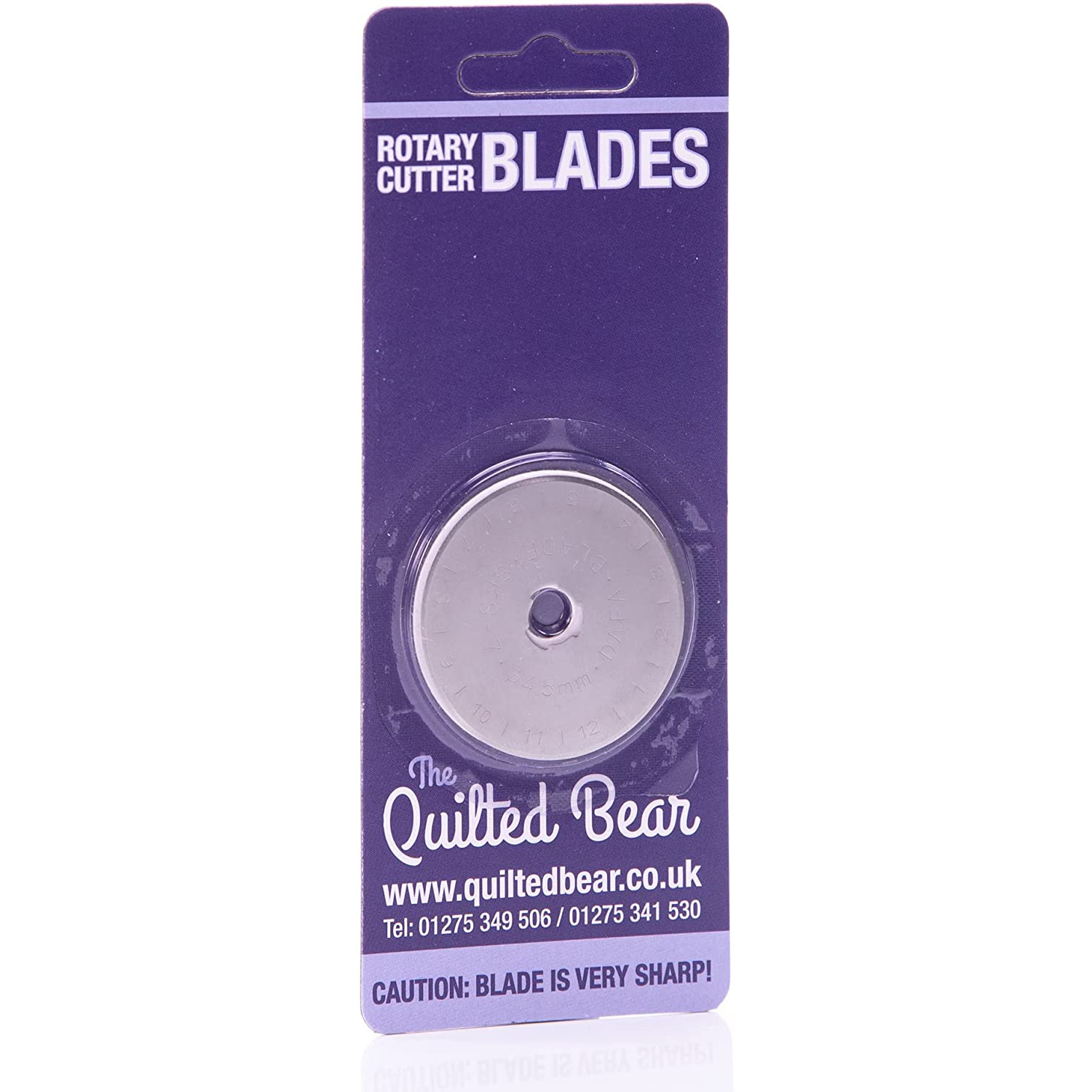 12 Pack Rotary Cutter Blades with Storage Box 45mm Replacement