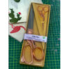 The Quilted Bear Rose Gold Scissors Gift Set 25.5cm/11.5cm - Image 5