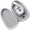 The Quilted Bear Mini Iron - Lightweight Mini Steam Iron with Ceramic Sole Base Plate & Temperature Gauge for use as a Quilting Iron or Travel Iron Mini (Pink Case) - Image 2