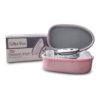 The Quilted Bear Mini Iron - Lightweight Mini Steam Iron with Ceramic Sole Base Plate & Temperature Gauge for use as a Quilting Iron or Travel Iron Mini (Pink Case) - Image 4