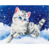 Diamond Dotz Complete Diamond Facet Art Kit Kitten In The Snow - DD5.006 - Image 2