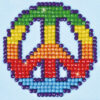 Diamond Dotz Complete Diamond Facet Art Kit Peace Man - DDS.010