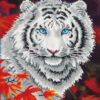 Diamond Dotz Complete Diamond Facet Art Kit White Tiger In Autumn - DD7.006