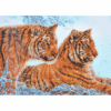 Diamond Dotz Complete Diamond Facet Art Kit Tigers In The Snow - DD12.026 - Image 2