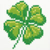 Diamond Dotz Complete Diamond Facet Art Kit Four Leaf Clover - DD1.017