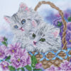 Diamond Dotz Complete Diamond Facet Art Kit Kitty Basket - DD10.014